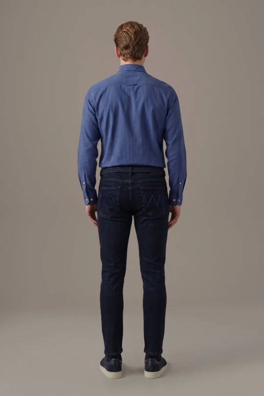 Hemington - Slim Fit Lacivert 5 Cepli Denim Pantolon (5)