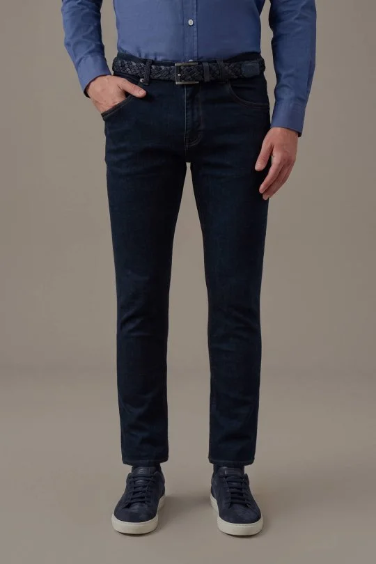 Hemington - Slim Fit Lacivert 5 Cepli Denim Pantolon (1)