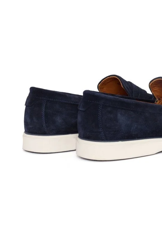 Hemington - Süet Deri Lacivert Loafer (3)
