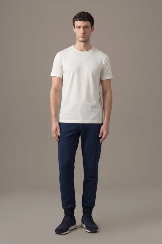 Hemington - Superfine Pamuk Bisiklet Yaka Beyaz Basic T-Shirt (2)