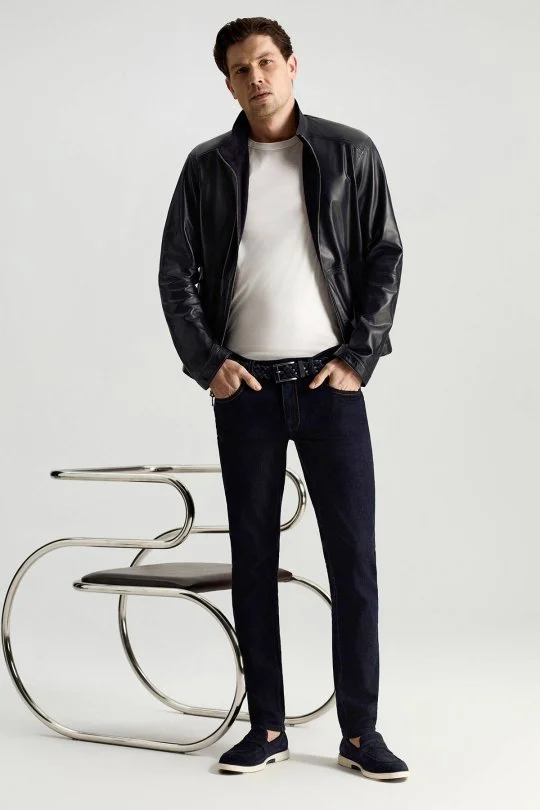 Hemington - Supima Pamuk Bisiklet Yaka Tencel Beyaz T-Shirt (2)