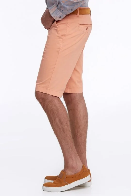 Hemington - Turuncu Pamuk Bermuda Chino Şort (4)