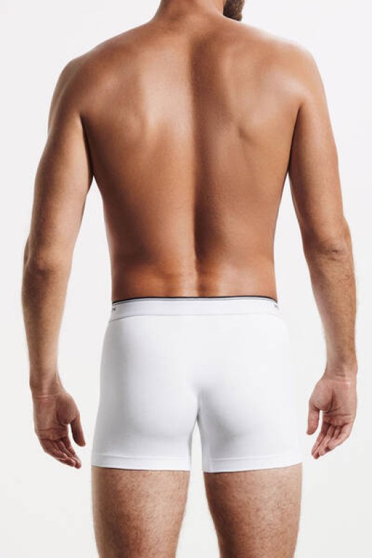 Beyaz Üçlü Boxer Seti