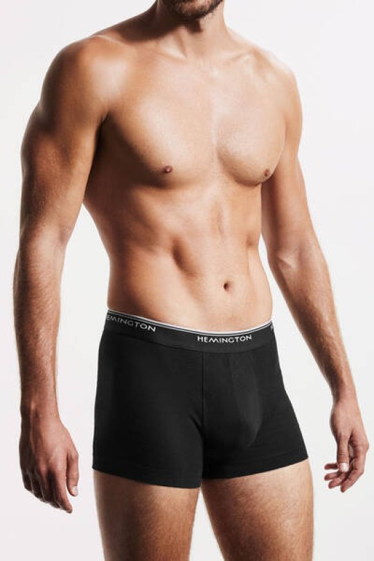 Siyah Üçlü Boxer Seti