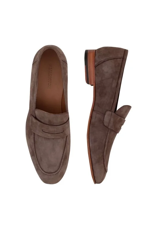 Hemington - Vizon Rengi Süet Deri Loafer (4)
