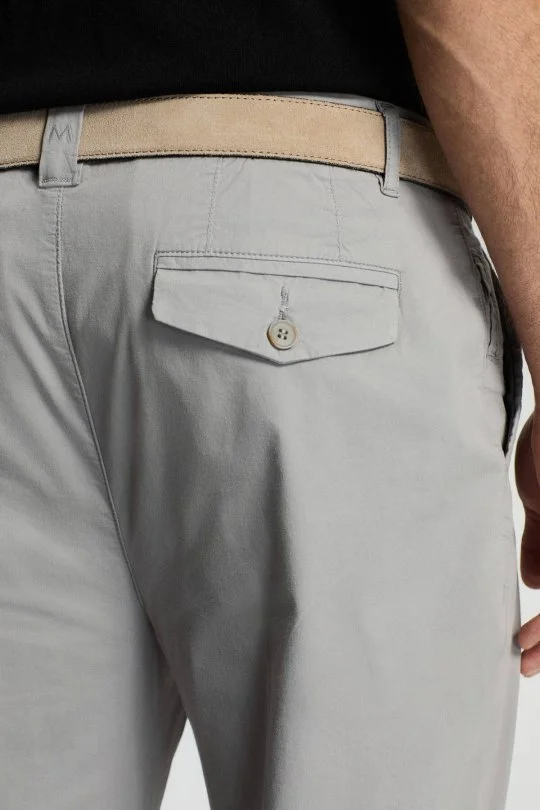Hemington - Açık Gri Yazlık Chino Pantolon (3)
