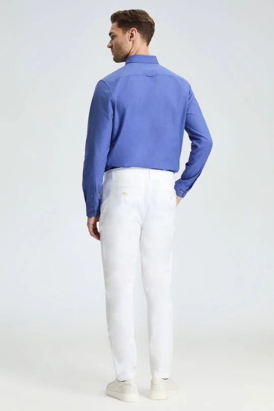 Hemington - Beyaz Yazlık Chino Pantolon (6)
