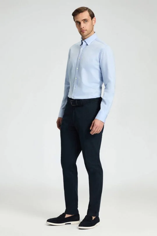 Hemington - Lacivert Yazlık Chino Pantolon (3)