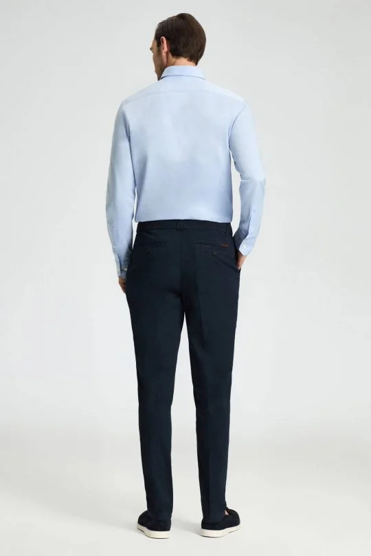 Hemington - Lacivert Yazlık Chino Pantolon (5)