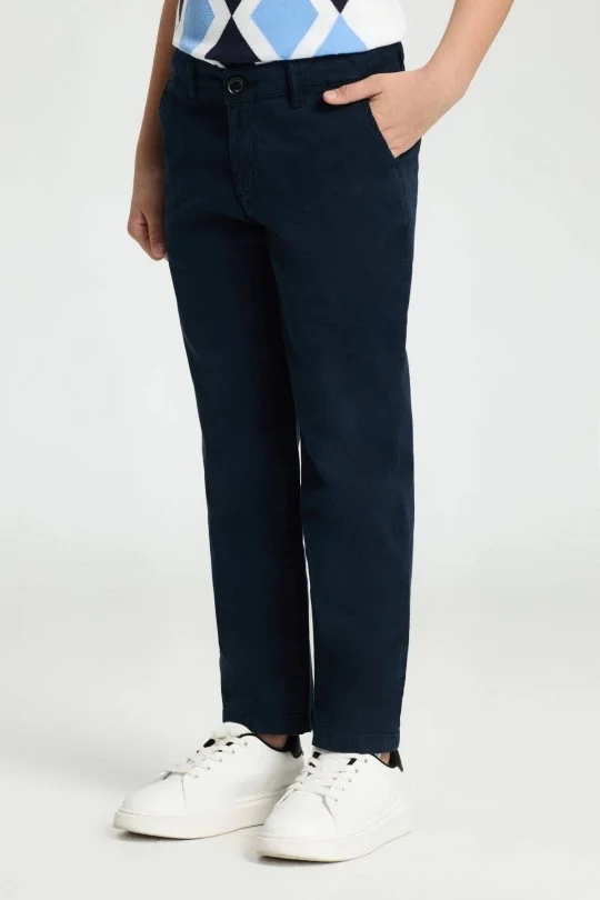 Hemington - Lacivert Yazlık Çocuk Chino Pantolon