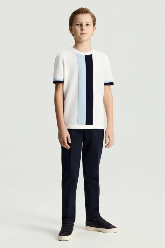 Hemington - Lacivert Yazlık Çocuk Chino Pantolon (1)