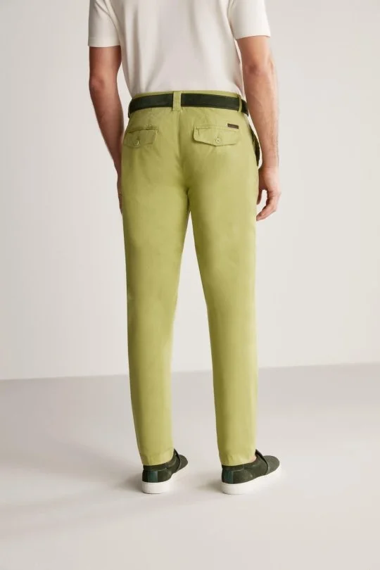 Hemington - Yeşil Yazlık Chino Pantolon (4)