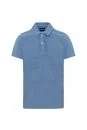 Açık Mavi Havlu Kumaş Polo Yaka Çocuk T-Shirt - Thumbnail