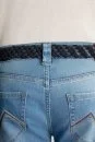 Slim Fit Açık Mavi Denim Pantolon - Thumbnail