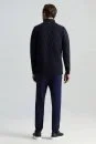 Activewear Merino Yün Lacivert Yelek - Thumbnail
