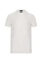 Ajur Örgü Detaylı Kırık Beyaz Triko T-Shirt - Thumbnail