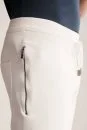 Bağcıklı Beyaz Slim Fit Triko Pantolon - Thumbnail