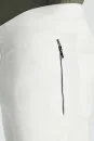 Bağcıklı Beyaz Slim Fit Triko Pantolon - Thumbnail
