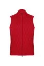 Merino Yün Activewear Kırmızı Triko Yelek