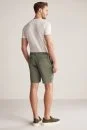 Beli Lastikli Haki Şort