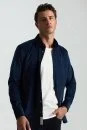 Bisiklet Yaka Beyaz Basic T-Shirt - Thumbnail