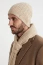 Lambswool Yün Camel Atkı - Thumbnail