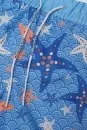 Deniz Yıldızı Desenli Mavi Quick Dry Çocuk Mayo - Thumbnail
