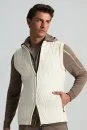 Ekru Activewear Merino Yün Ekru Yelek - Thumbnail
