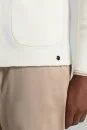 Extrafine Merino Ekru Triko Blazer Ceket - Thumbnail