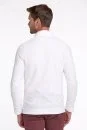 İtalyan Pamuk Kırık Beyaz Triko Yazlık Ceket - Thumbnail
