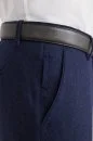 Kaşmir Yün Lacivert Flanel Pantolon