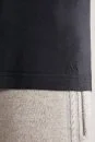 Kaşmir Karışım Siyah Uzun Kollu T-Shirt - Thumbnail