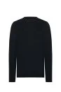 Kaşmir Karışım Siyah Uzun Kollu T-Shirt - Thumbnail