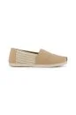 Klasik Çizgili Bej Espadril - Toms