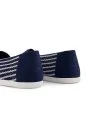 Klasik Çizgili Lacivert Espadril - Toms