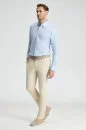 Krem Rengi Yazlık Chino Pantolon