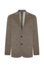 Lyocell Kumaş Kum Rengi Blazer Ceket