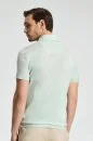 Merserize Pamuk Açık Yeşil Polo Yaka T-Shirt