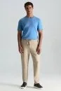 Pamuk Karışım Relax Fit Jogger Bej Chino Pantolon - Thumbnail