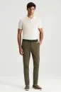 Pamuk Karışım Haki Yazlık Chino Pantolon