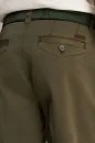 Pamuk Karışım Haki Yazlık Chino Pantolon