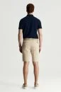 Pamuk Karışım Krem Chino Şort