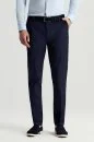 Pamuk Karışım Lacivert Yazlık Chino Pantolon