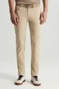 Pamuk Karışım Slim Fit 5 Cep Bej Yazlık Chino Pantolon