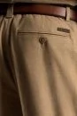 Pamuk Kaşmir Karışım Camel Relax Chino Pantolon - Thumbnail
