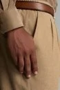 Pamuk Kaşmir Karışım Camel Relax Chino Pantolon - Thumbnail