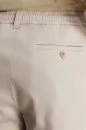 Pamuk Tencel Karışım Açık Bej Relax Fit Yazlık Jogger Pantolon