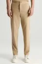 Pamuk Tencel Karışım Bej Relax Chino Pantolon