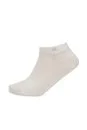 Pamuklu Beyaz Kısa Sneaker Çorabı - Thumbnail