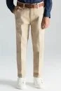 Pamuklu Camel Chino Çocuk Pantolon - Thumbnail